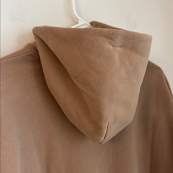 Vuori Restore Oversized Hoodie goldenrod Tan Sweatshirt soft cozy women LG NWT - Picture 10 of 12